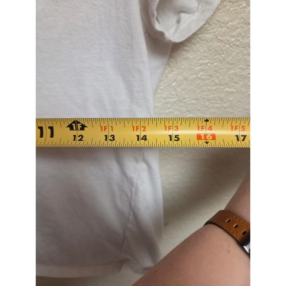 Kate‎ Spade New York White Colorful Spade Logo Short Sleeve Tee T-Shirt